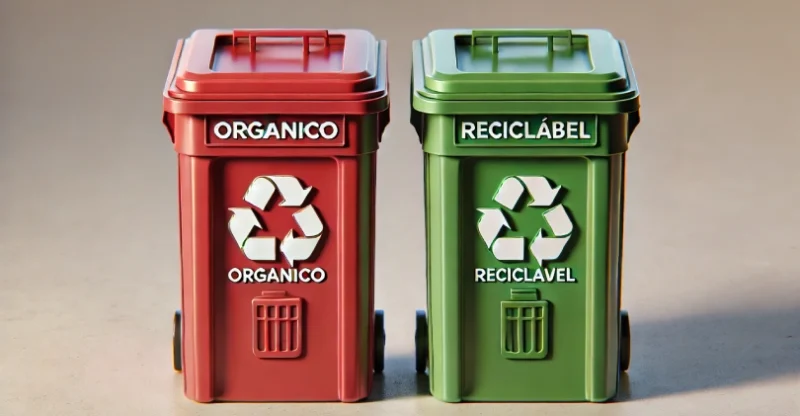 Lixo Orgânico e Reciclável